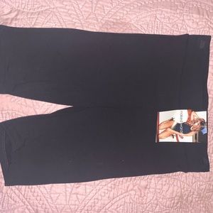 Naked Wardrobe 7’ Black Biker Shorts - Small